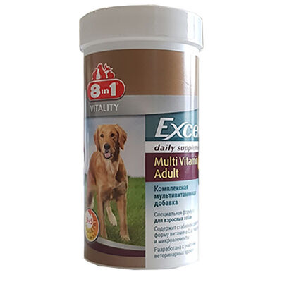 8in1 Exel Adult Yetişkin Köpek Multi Vitamin 70 Tablet