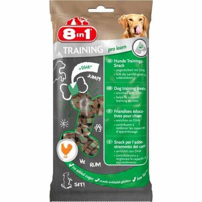 8in1 Pro Learn Beyin Gelişimi Destek Tavuklu Köpek Ödülü 100 Gr