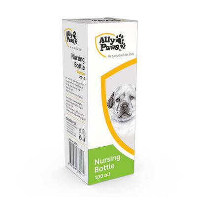 Ally Paws Kedi Köpekler için Biberon 100 Ml 