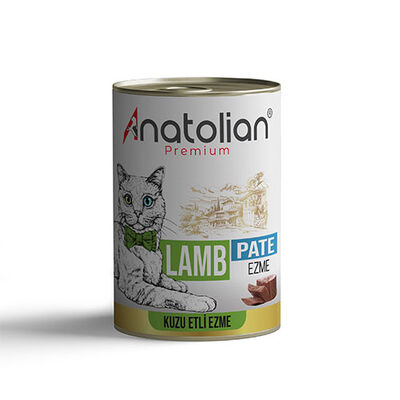 Anatolian Premium Kuzulu Ezme Yetişkin Kedi Konservesi 400 Gr 