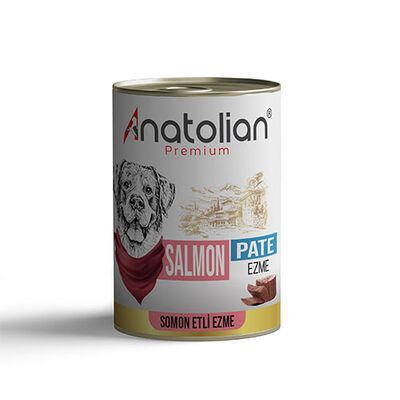 Anatolian Premium Somonlu Ezme Yetişkin Köpek Konservesi 400 Gr 