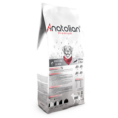 Anatolian Premium Somonlu Orta ve Büyük Irk Yetişkin Köpek Maması 18 Kg 
