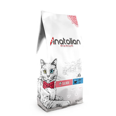 Anatolian Premium Somonlu Yetişkin Kedi Maması 10 Kg 