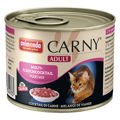 Animonda Carny Karışık Etli Yetişkin Kedi Konservesi 200 Gr