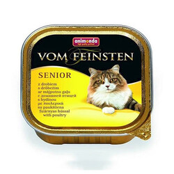 Animonda - Animonda Vom Feinsten Senior Kümes Hayvanlı Yaşlı Kedi Konservesi 6 Adet 100 Gr 