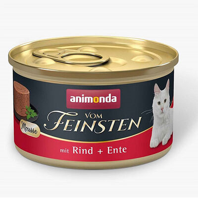Animonda Vom Feinsten Sığırlı ve Ördekli Yetişkin Kedi Konservesi 85 Gr 