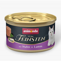 Animonda - Animonda Vom Feinsten Tavuklu ve Kuzulu Yetişkin Kedi Konservesi 85 Gr 