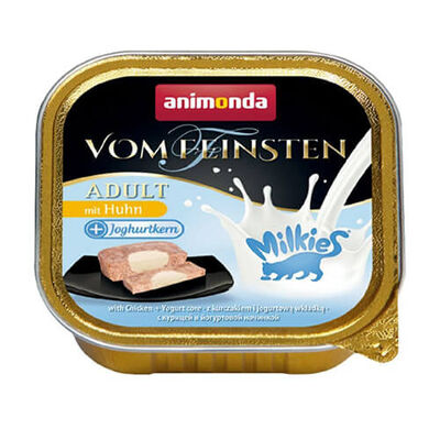 Animonda Vom Feinsten Milkies Tavuklu ve Yoğurtlu Yetişkin Kedi Maması 100 Gr