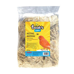 Beaks - Beaks Keten Yuva İpi Kuş Yuvalama Malzemesi 250 Gr 
