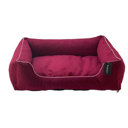 Bedspet - Bedspet İç Mekan Köpek Yatağı Kırmızı 80x60 Cm 