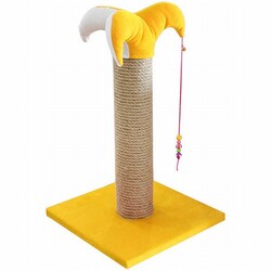 Bedspet - Bedspet Kedi Tırmalama Tahtası 70 Cm Sarı 