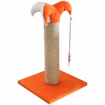 Bedspet Kedi Tırmalama Tahtası 70 Cm Turuncu 