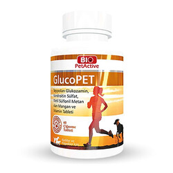Bio Pet Active - Bio PetActive Glucopet Kedi ve Köpek Eklem Güçlendirici Tablet 60 Adet 