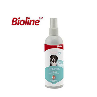 Bioline Kedi Köpek Asalak Uzaklaştırma Bitkisel Sprey 175 Ml