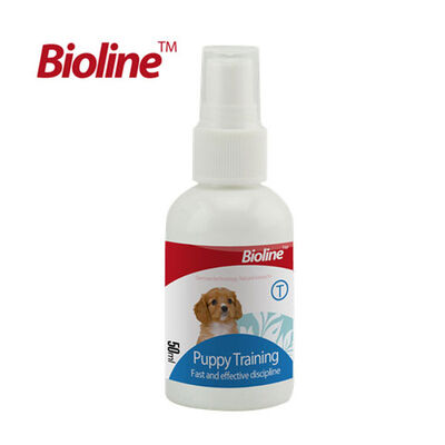 Bioline Yavru Köpek Tuvalet Eğitim Spreyi 50 Ml 