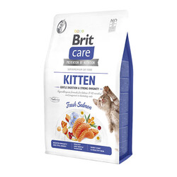 Brit Care - Brit Care Gentle Digestion & Strong Immunity Somonlu Tahılsız Yavru Kedi Maması 2 Kg 