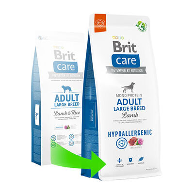 Brit Care Hypoallergenic Adult Large Breed Kuzulu Büyük Irk Yetişkin Köpek Maması 12+2 Kg 