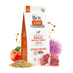 Brit Care Hypoallergenic Adult Medium Breed Kuzulu Orta Irk Yetişkin Köpek Maması 12 Kg - Thumbnail