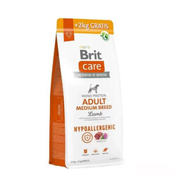 Brit Care Hypoallergenic Adult Medium Breed Kuzulu Orta Irk Yetişkin Köpek Maması 12+2 Kg - Thumbnail