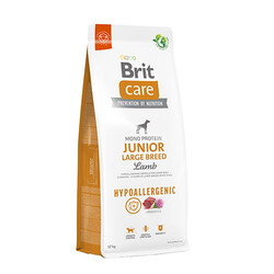 Brit Care Hypoallergenic Junior Large Breed Lamb Kuzulu Büyük Irk Yavru Köpek Maması 12 Kg - Thumbnail