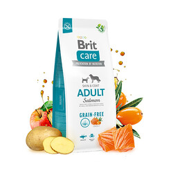 Brit Care Skin Coat Somonlu Tahılsız Yetişkin Köpek Maması 12 Kg - Thumbnail