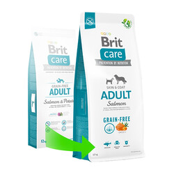 Brit Care Skin Coat Somonlu Tahılsız Yetişkin Köpek Maması 3 Kg - Thumbnail