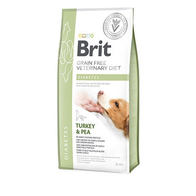 Brit Care Veterinary Diet Diabetes Hindili Tahılsız Köpek Maması 12 Kg 