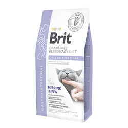 Brit Care - Brit Care Veterinary Diet Gastrointestinal Ringa Balıklı Tahılsız Kedi Maması 5 Kg 