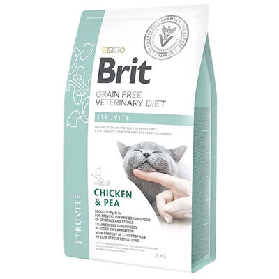 Brit Care Veterinary Diet Struvite Tavuklu Tahılsız Kedi Maması 2 Kg 