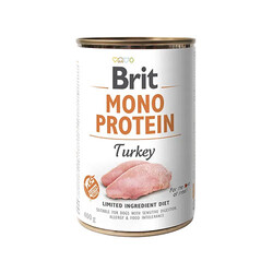 Brit Care - Brit Mono Protein Hindi Etli Hassas Yetişkin Köpek Konservesi 400 Gr 