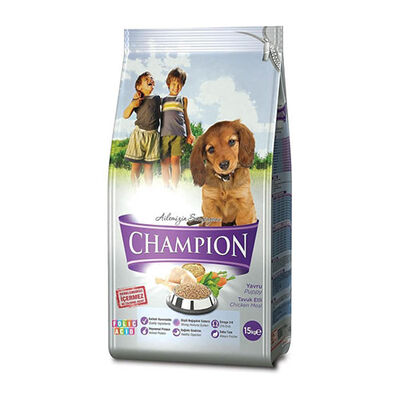 Champion Tavuklu Yavru Köpek Maması 15 Kg 