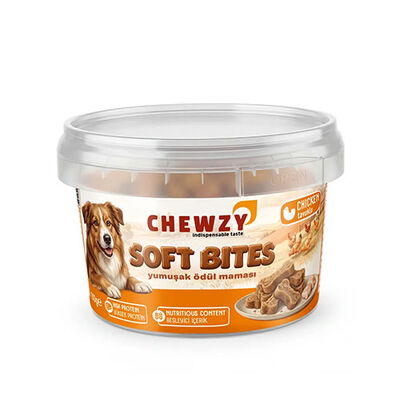 Chewzy Tavuklu Yumuşak Köpek Ödül Maması 130 g 