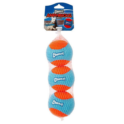 Chuckit! Suda Batmayan Üçlü Köpek Topu 6,5 Cm 