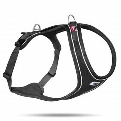 Curli Belka Comfort Köpek Göğüs Tasması Siyah XS 