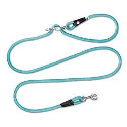 Curli - Curli Vario Comfort Leash Le25 Köpek Gezdirme Kayışı Turkuaz Large 