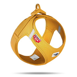 Curli - Curli Vest Harness Köpek Göğüs Tasması Sarı Large 49,1x55,4 Cm 