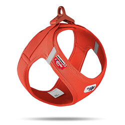 Curli - Curli Vest Harness Köpek Göğüs Tasması Turuncu XSmall 33,9x38,2 Cm 