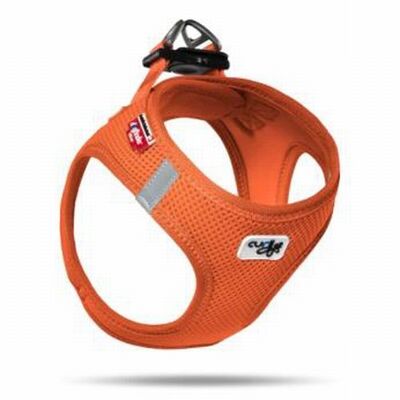 Curli Vest Köpek Göğüs Tasması Air-Mesh Turuncu 3XS 