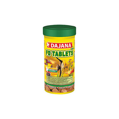 Dajana FD Tropical Tablets Akvaryum Balık Yemi 100 Ml 50 Gr 