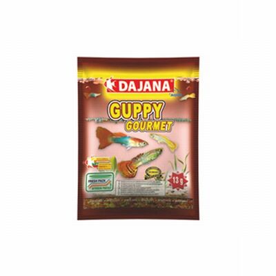 Dajana Guppy Gourmet Flakes Balık Yemi 80 Ml 13 Gr 
