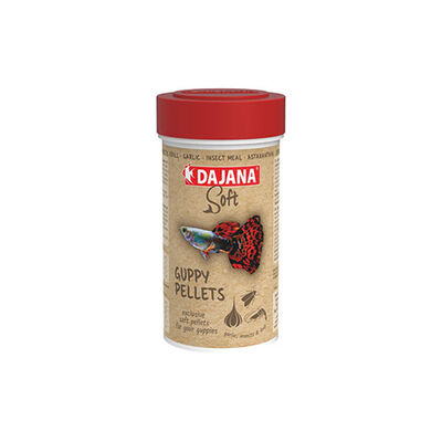 Dajana Guppy Pellets Soft Balık Yemi 100 Ml 50 Gr 