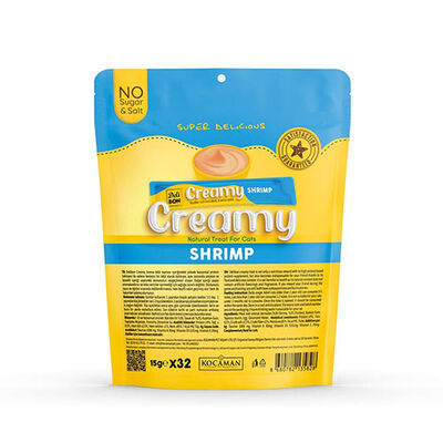 Delibon Karidesli Krem Kedi Ödül Maması 32 x 15 g 