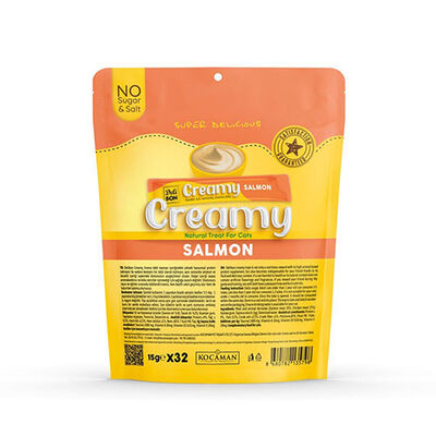 Delibon Somonlu Krem Kedi Ödül Maması 32 x 15 g 
