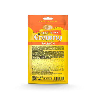 Delibon Somonlu Krem Kedi Ödül Maması 5 x 15 g 