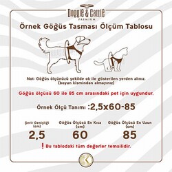Doggie Havalı Dokuma Köpek Göğüs Tasması Kamuflaj 1,5x35-45 Cm - Thumbnail