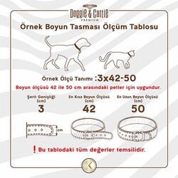 Doggie Konfor Dokuma Köpek Boyun Tasması Haki 3X47-55 Cm - Thumbnail