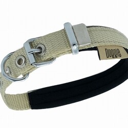 Doggie Konfor Dokuma Köpek Boyun Tasması Haki 1,5X20-25 Cm - Thumbnail