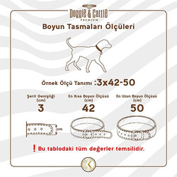 Doggie Konfor Dokuma Turuncu Köpek Boyun Tasması Small 2 x 30-35 cm - Thumbnail
