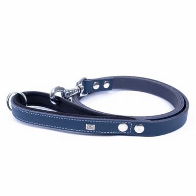 Doggie Konfor Klasik Deri Köpek Gezdirme Tasması Royalblue 2x140 Cm 
