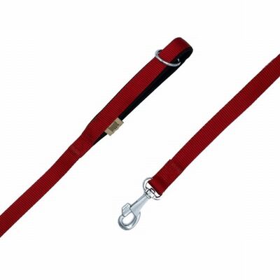 Doggie Konfor Klasik Dokuma Köpek Gezdirme Tasması Kırmızı 2x140 Cm 